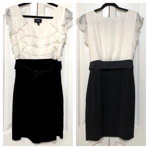 EUC Girls by & by White/Black Dress